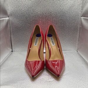 Steve Madden Red Women's Patent Leather Shoes